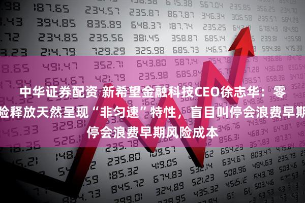 中华证券配资 新希望金融科技CEO徐志华：零售信贷风险释放天然呈现“非匀速”特性，盲目叫停会浪费早期风险成本